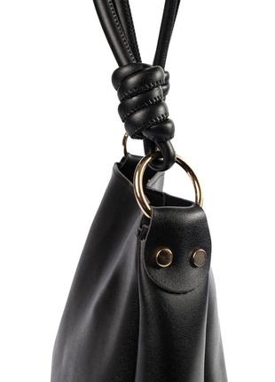 Сумка женская на плечо стильная, повседневная универсальная женская сумка-тоут, черный3 фото