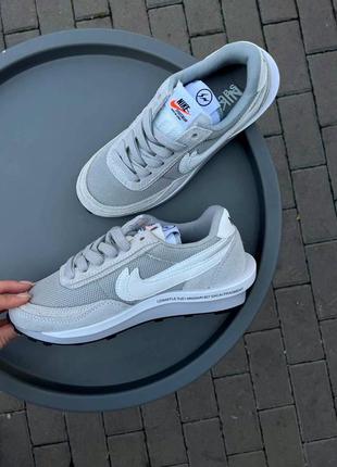 Жіночі кросівки nike ld waffle sacai люкс якість