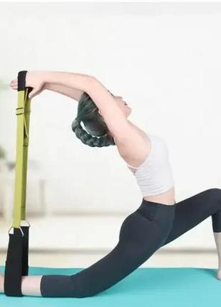 Тренажер-резинка для йоги stretching trension band5 фото