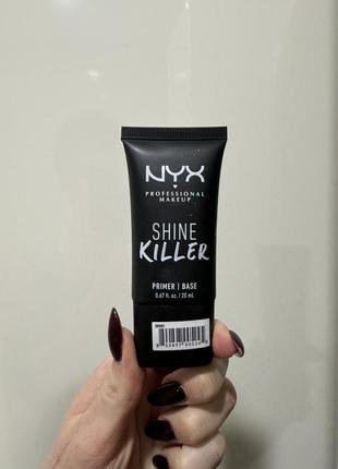 Nyx professional makeup shine killer основа під макіяж з матовим ефектом