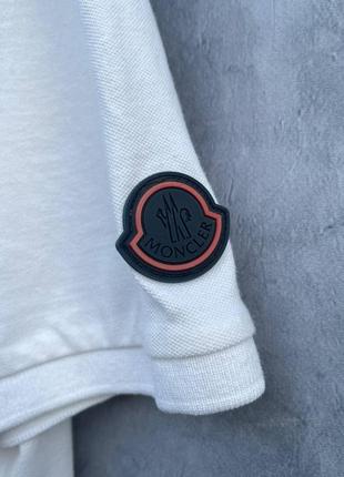 Мужская футболка polo moncler6 фото