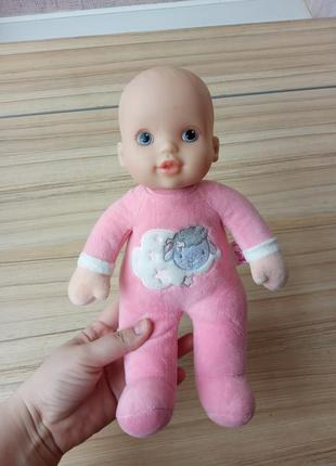 Мягкая кукла zapf кукла newborn baby annabell нежное малышка