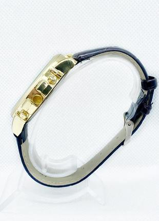 Мужские наручные часы золото с коричневым ремешком ( код: ibw892yk )3 фото