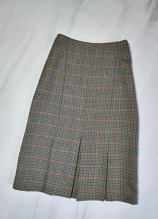 Seda modell нижняя роскошная юбка в гусиную лапку из 100% шерсти3 фото