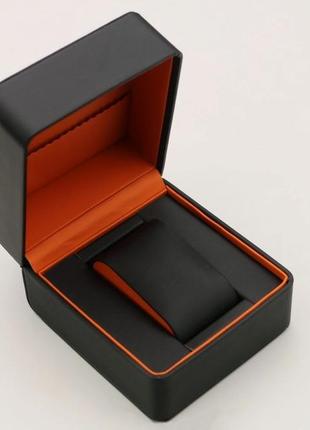 Скринька для зберігання годинника зі pu шкіри чорний ( код: ibw893b )3 фото