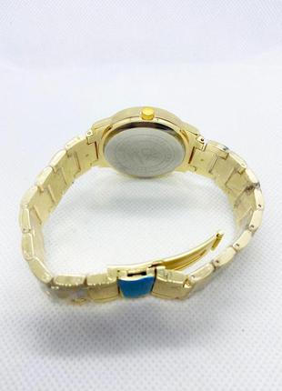 Годинник жіночий наручний золото з білим циферблатом ( код: ibw883yo )4 фото