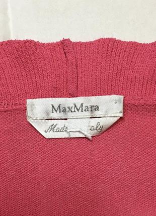 Малиновая блуза на запах max mara4 фото