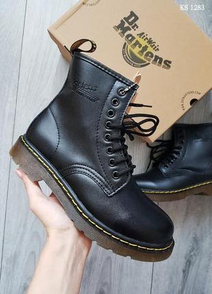 Dr. martens (черные без меха) термо