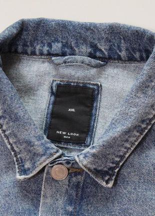 Стильна джинсова куртка з washed - ефектом від new look men3 фото