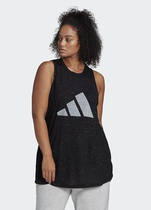 Майка женская adidas winners 2.0 tank top (plus size) gp73751 фото