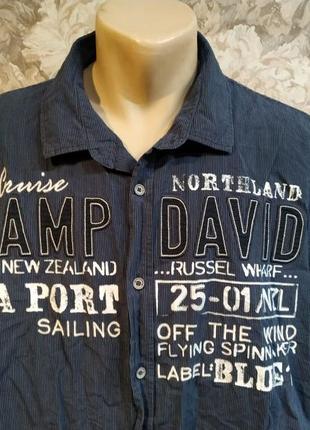 Camp david мужская рубашка размер 2 xl7 фото