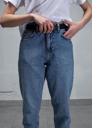 Жіночі джинси without мом efir сині5 фото