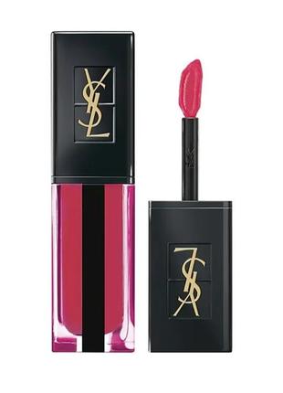 Блиск для губ yves saint laurent ysl rouge pur couture vernis a levres water stain 608.1 фото