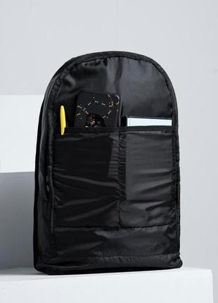 Чоловічий принтований рюкзак without моделі rick and morty чорний8 фото