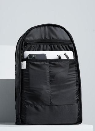 Чоловічий принтований рюкзак without моделі rick and morty чорний6 фото