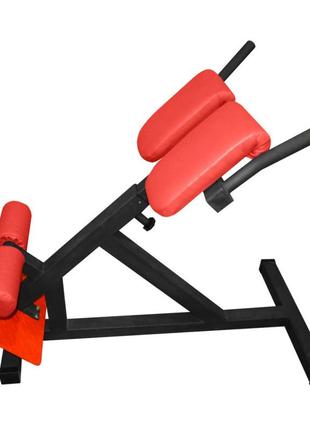 Гіперекстензія тренажер регульований римський стілець, професійна серія до 200 кг