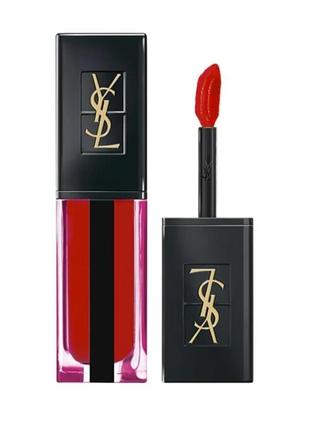Блиск для губ yves saint laurent ysl rouge pur couture vernis a levres water stain 612.