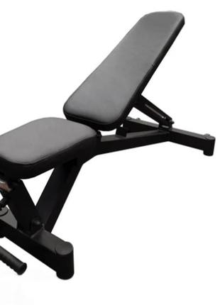 Лава для жиму професійна rn-sport black rock - чорна