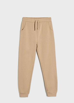 Утепленные спортивные штаны джоггеры на девочку