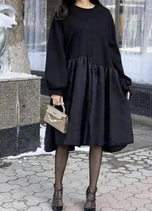 Платье женское 24-70 размер креп-дайвинг,софт разные цвета1 фото