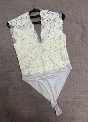 Мереживне боді zara