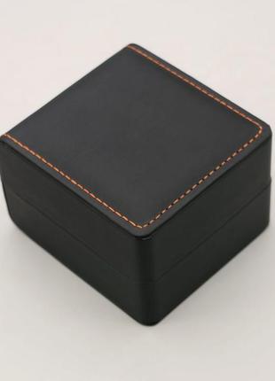 Скринька для зберігання годинника зі pu шкіри чорний ( код: ibw893b )7 фото