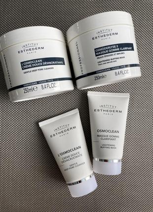 Атравматична чистка обличчя osmoclean institut esthederm розпивши розлив осмоклин осмодерлиз