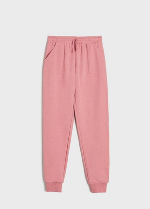 Трикотажные спортивные штаны джоггеры на девочку