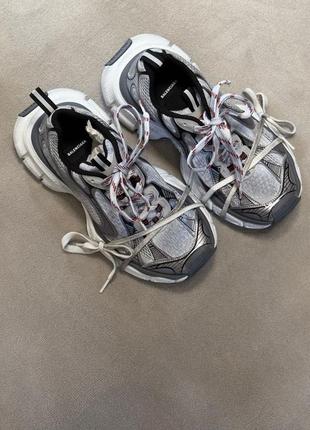 Кросівки balenciaga 3xl grey / silver premium9 фото