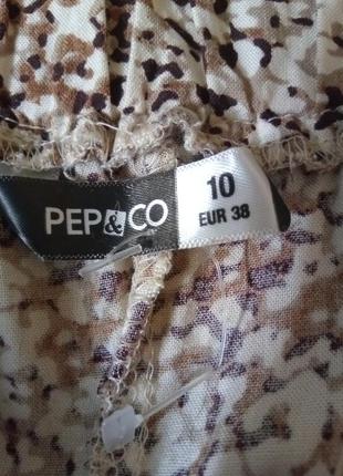 Бриджи с карманами вискоза pep&co