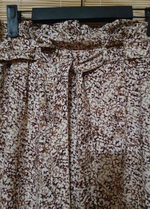 Бриджи с карманами вискоза pep&co