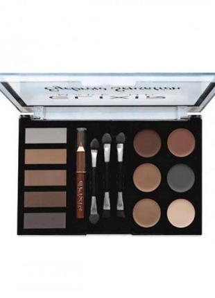 Палетка для стилізації брів elixir eyebrow stylization palette sensation