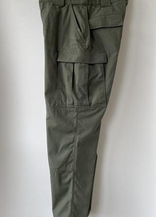Тактические брюки 5.11 tactical. цвет - зелёный.3 фото