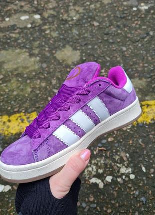 Кроссовки adidas campus 00's deep violet 💜 premium3 фото