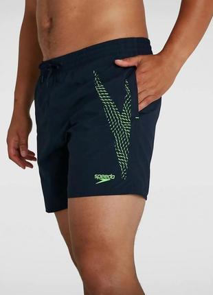 Шорты мужские speedo boom logo 16" watershort (sri lanka) m3 фото