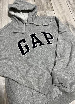 Худи мужское gap серая