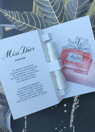 Пробник miss dior parfum dior, изна, 1 ml, оригинал3 фото