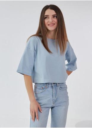 Укороченная футболка, разных цветов