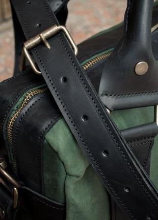 Кожаная сумка "stylemen" . деловая сумка для ноутбука. мужской кожаный портфель5 фото