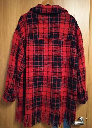 Модна класна сорочка, жакет із бахромою, розмір 14-169 фото