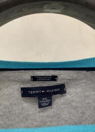 Свитер джемпер свитшот tommy hilfiger белый женский оригинал3 фото