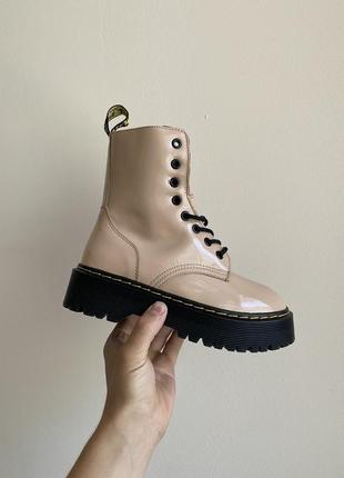 Ботинки dr. martens jadon fur черевики