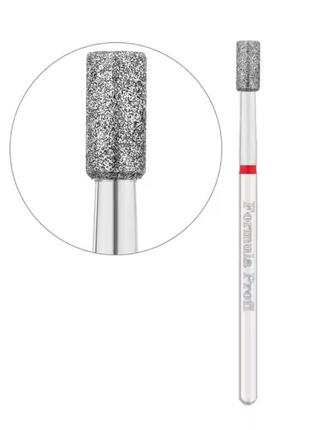 Фреза алмазна циліндр червоний 023 formula pro