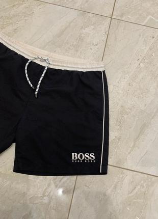 Спортивные шорты черные hugo boss плавки2 фото