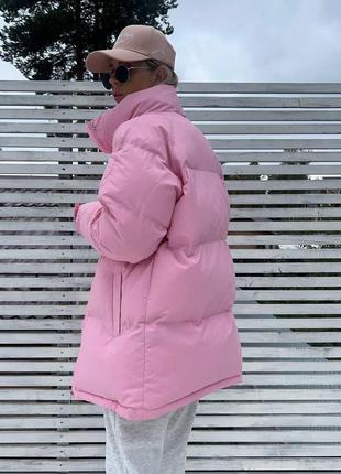 Женская куртка плащевка на силиконе 250  размеры норма и батал9 фото