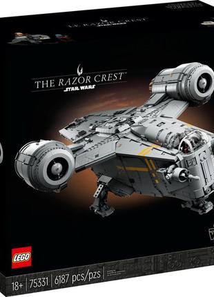 Коллекционная серия - лего звездные войны - лезвие бритвы [lego star wars ucs the razor crest 75331]