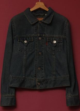 Levis red tab type 1 jacket m короткай куртка из денима2 фото