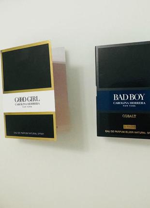 Carolina herrera good girl, bad boy