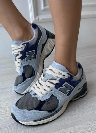 New balance 2002r blue3 фото