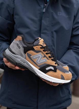 Мужские кроссовки new balance 920 navy beige black3 фото